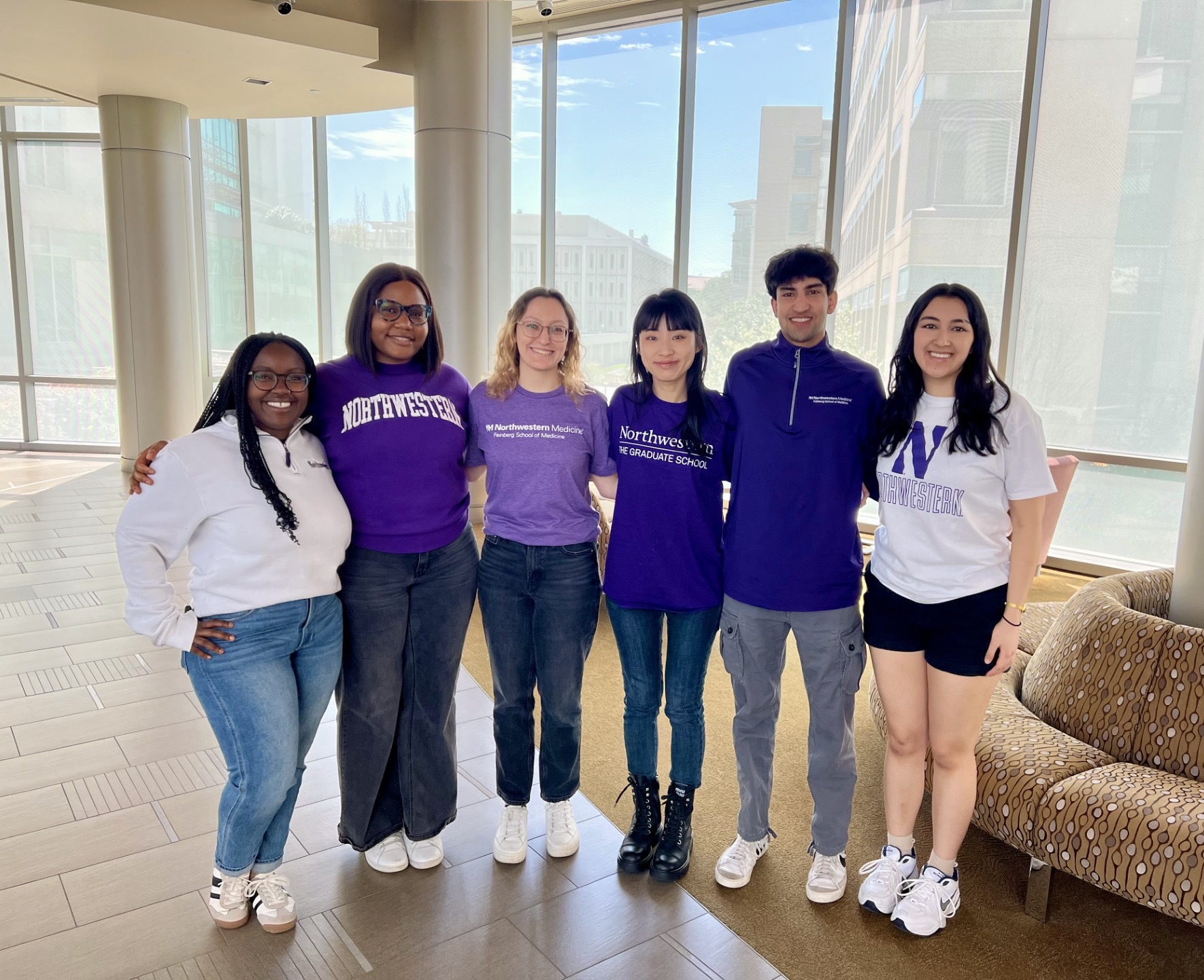 The Northwestern team at the Emory Case Competition