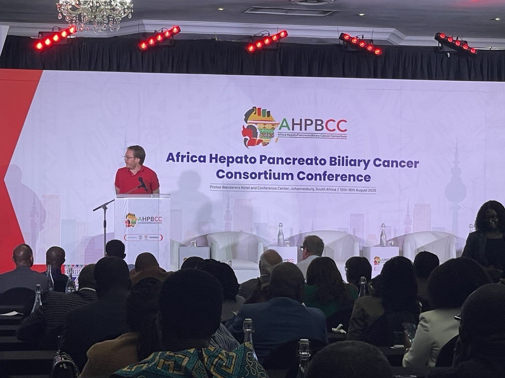 Brian Joyce presenting