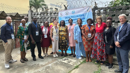 LUTH facilitators standing together outside