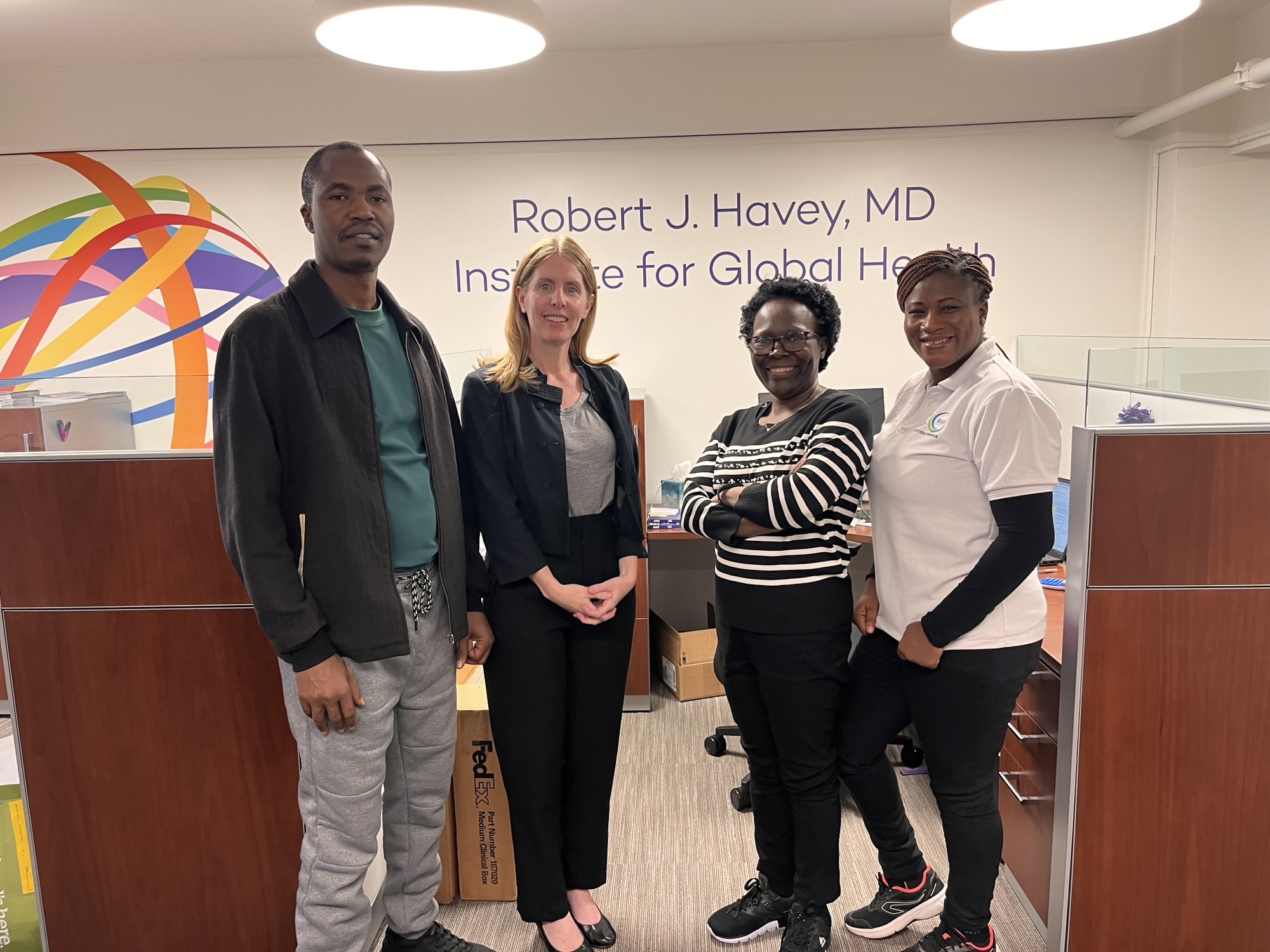 UASP Fellows at Havey Institute for Global Health